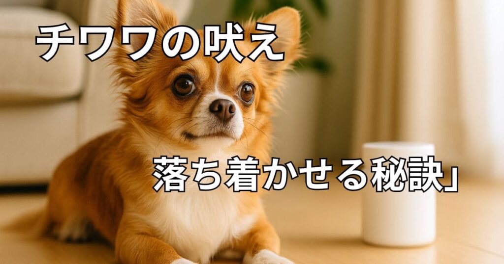 チワワ吠えてうるさい