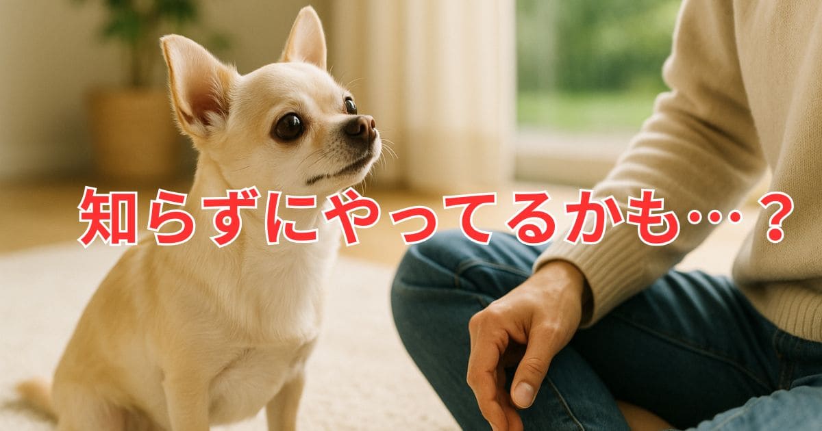 チワワやってはいけないこと