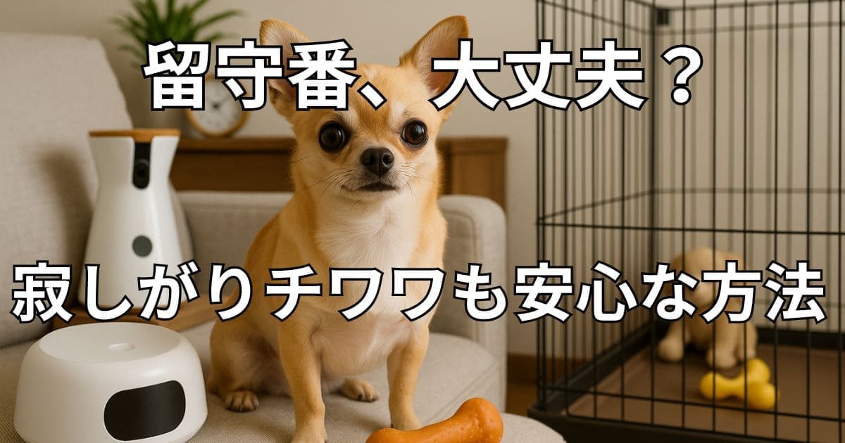 チワワ 飼い 方 共働き