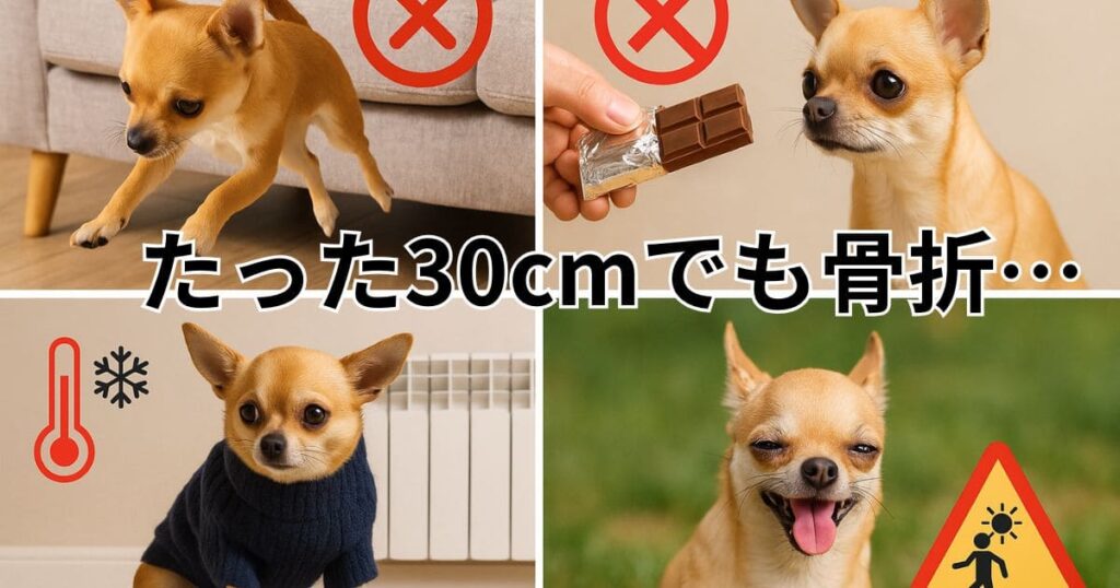 チワワやってはいけないこと