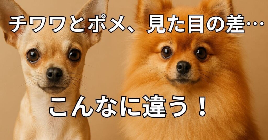 チワワ ポメラニアン 違い