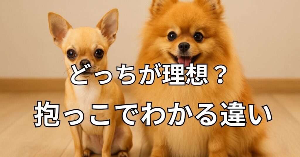 チワワ ポメラニアン 違い
