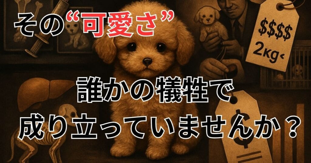 ティーカッププードル 闇