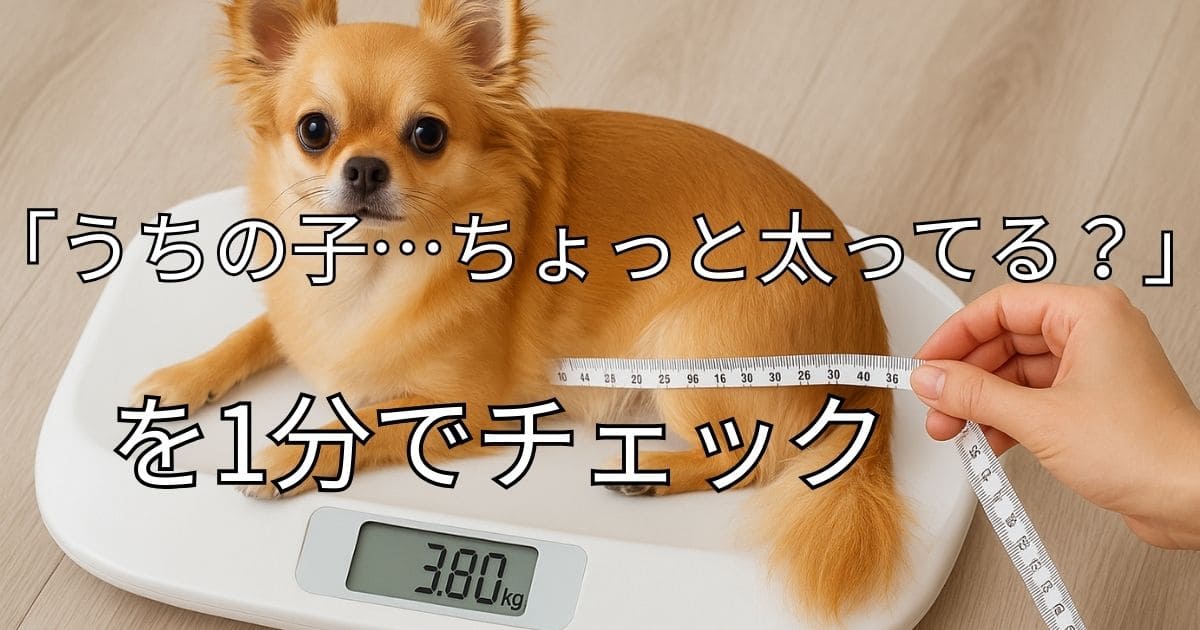 チワワ 太ってる サイン