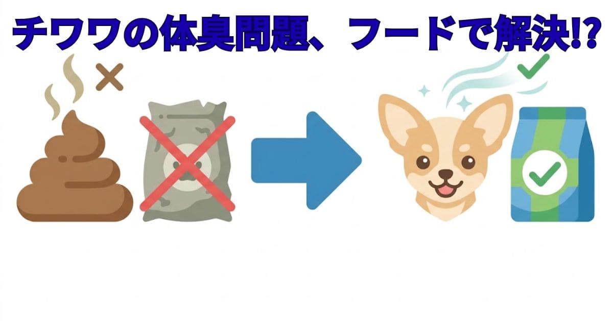 フードから　体臭が消える図解